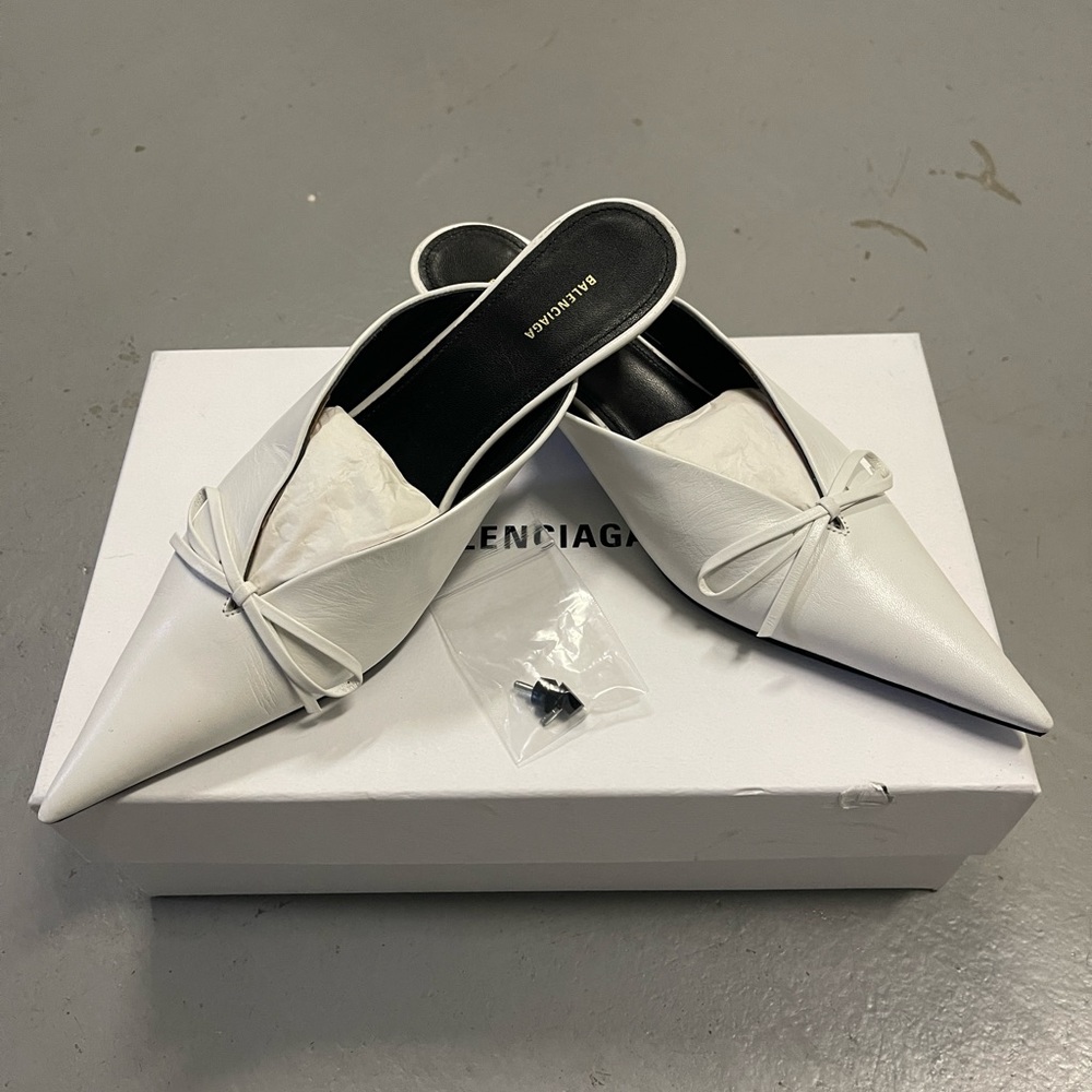 Balenciaga kitten heel sandals